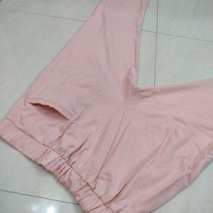 🩷 Pastel Pink Casual Trouser