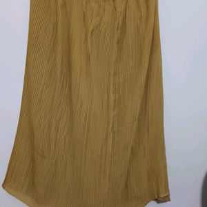 Georgete Pleated Skirt