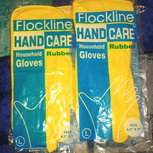 Hand Care Rubber Gloves 2