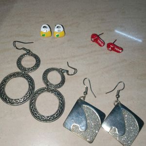 Oxidised Earrings And Studs