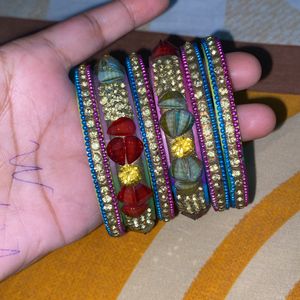 seep party wear haevy bangles