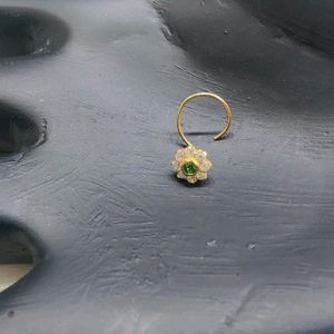 20k Pure Gold Nose Pin For Womens