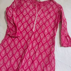 Pink Kurti