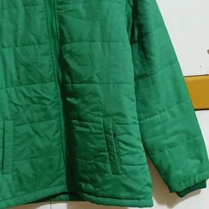 Green Full Sleeves Jacket