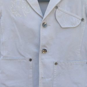 White Party Wear Blazer