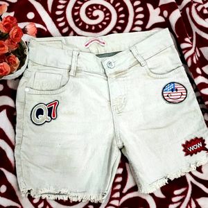 Cool Cream Shorts