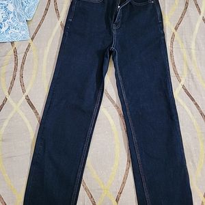 M&S Navy Blue straight fit Jeans