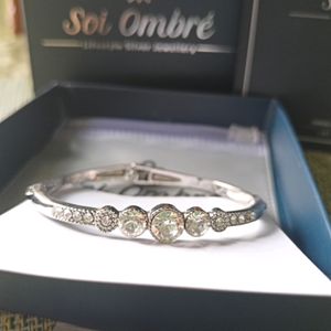 Elegant Nd Authentic Pure Silver Bracelet