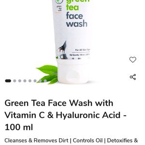 M Caffeine Naked Detox Green Tea Facewash