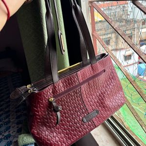 Hidesign Textured Leather Bag