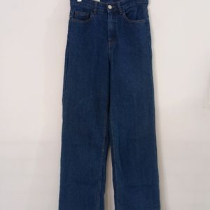 Dark Blue Casual Jeans ( Women's )