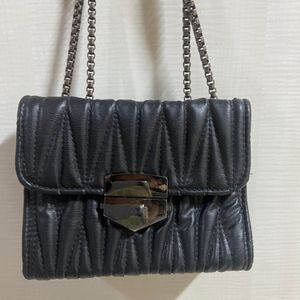 Small Cute Black Sling Bag