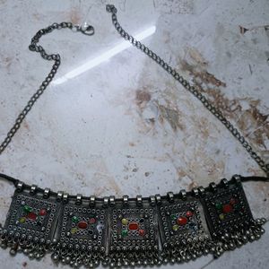 Neckpiece And Earrings