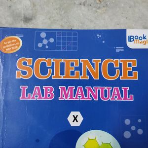 Science Lab Manual Class 10 (Book Magic)