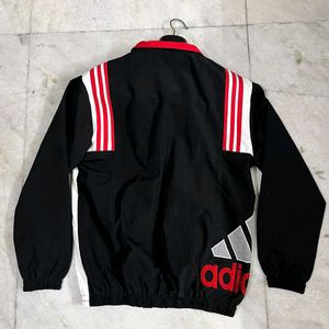 ADIDAS BLACK WINDCHEATER JACKET