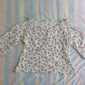 Flower Printed Tops