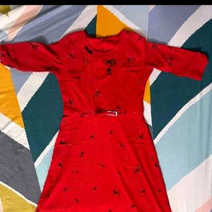 Red Max Dress Once Worn