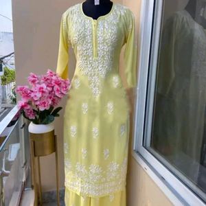 Chikankari Kurta Set