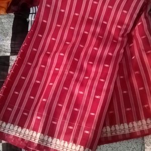 Maroon Saree