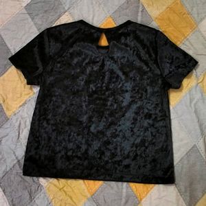 Hollister Velvet Top