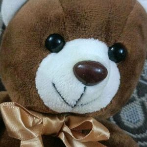 Cute Teddy Soft Toy With Key Holder