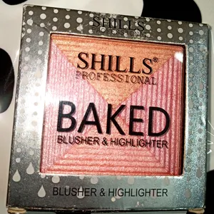 Shills Professional Baked Blusher And Highlighter