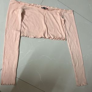 Pink party top