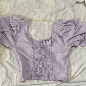 Cute Lavender Top