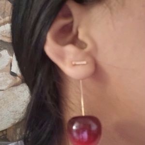 Latest Cherry Drop Western Earring