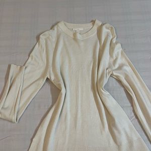 H&M White Sweatshirt For Women