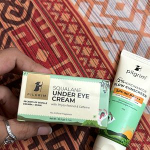 Pilgrim Sunscreen & Under eye Cream