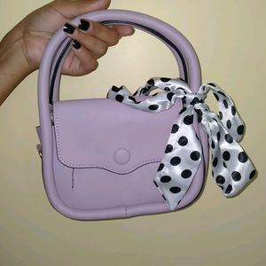 Lavender Satchel Bag