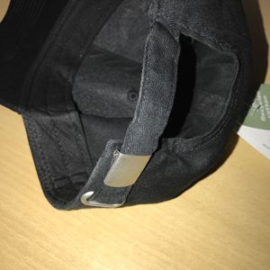 H&M Black Cotton Twill Cap