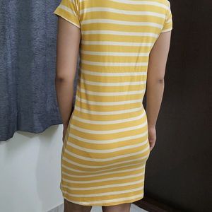 Mustard Bodycon Dress