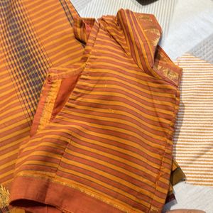 Graceful Comfort: Pure Silk Saree