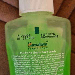 Himalaya Purifying Neem Face Wash, 200 Ml