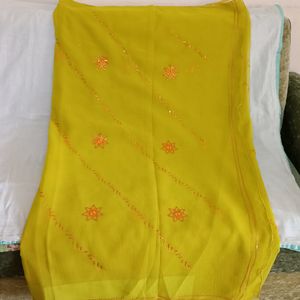 Light Weight Saree With Blouse