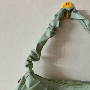 cute seagreen colour bag