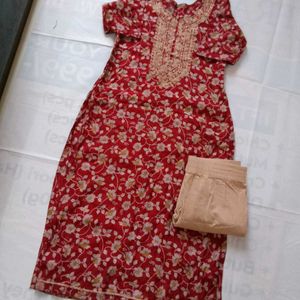 Kurti Pant Set