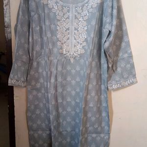 Cotton Kurta Set