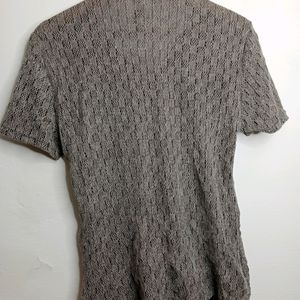 Grey's And Black Casual Top (Women's)