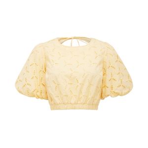 Forever New Riley Broderie Puff Sleeve CoOrd Top