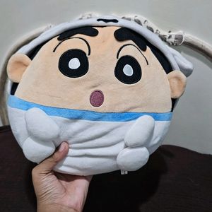 Crayon Shin-Chan Shiro Hood Kawaii Plush