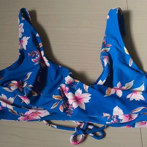 Floral Assymitric Bikini