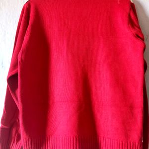 Red Pullover For Boys