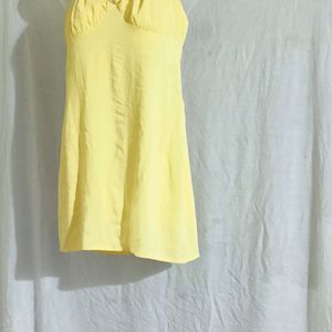 MINI YELLOW DRESS