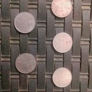 Antique Coins ( Fifty Paisa)