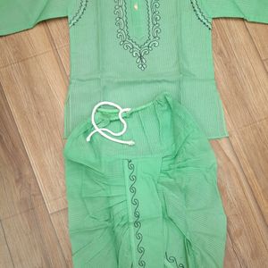 Boys Cotton Dhoti And Kurta Set 🛍