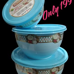 Microwave Containers Set Of 3