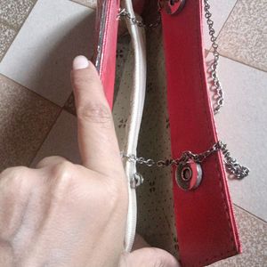 RED BEAUTIFUL CLUTCH BAG!!!